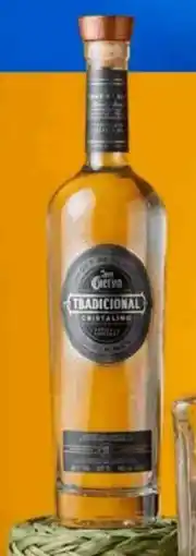 Walmart Jose cuervo tequila tradicional cristalino oferta