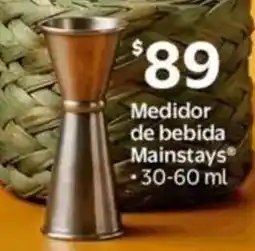 Walmart Mainstays medidor de bebida oferta