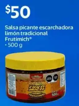 Walmart Frutimich salsa picante escarchadora limón tradicional oferta