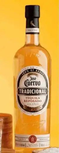 Walmart Jose cuervo tequila reposado tradicional oferta