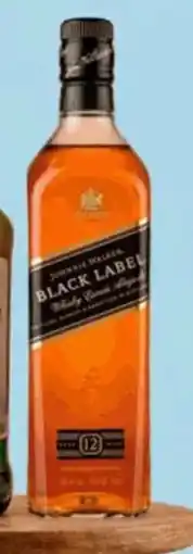 Walmart Johnnie walker whisky black label 12 años escocés añejado oferta