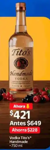 Walmart Tito's handmade vodka oferta