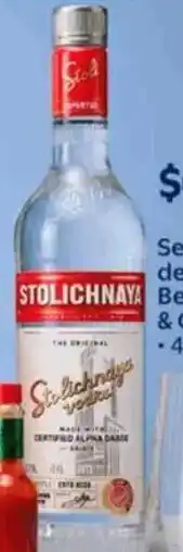 Walmart Stolichnaya vodka oferta