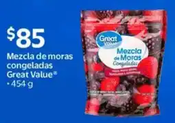 Walmart Great value mezcla de moras congeladas oferta