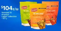 Walmart Laggs collection variedad té en polvo oferta