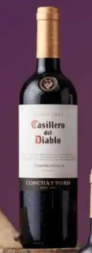 Walmart Casillero del diablo vino tinto oferta