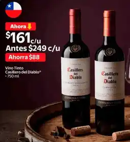 Walmart Casillero del diablo vino tinto oferta