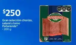 Walmart Peñaranda gran selección chorizo, salami y lomo oferta