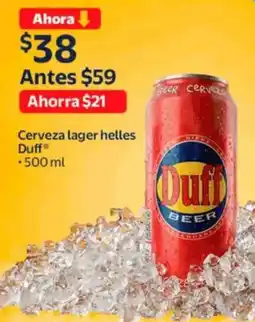 Walmart Duff cerveza lager helles oferta