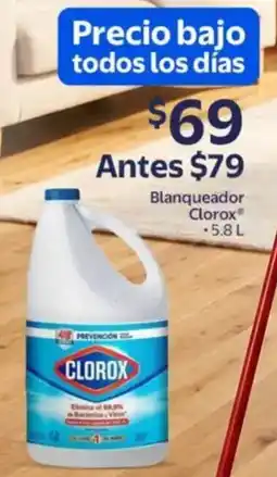 Walmart Clorox blanqueador oferta