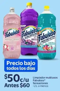 Walmart Fabuloso limpiador multiusos sensaciones oferta