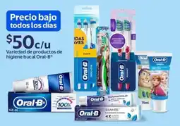 Walmart Oral-B variedad de productos de higiene bucal oferta