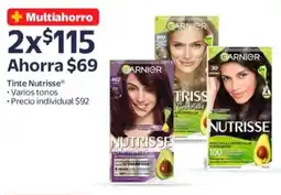 Walmart Garnier tinte nutrisse oferta