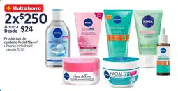 Walmart Nivea productos de cuidado facial oferta