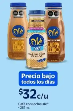 Walmart Olé café con leche oferta