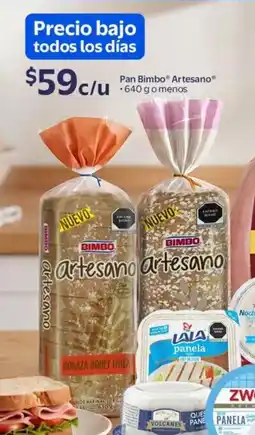 Walmart Bimbo artesano pan oferta