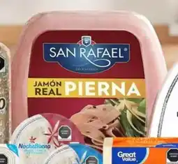 Walmart San rafael jamón real de pierna oferta