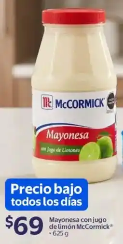 Walmart McCormick mayonesa conjugo de limón oferta