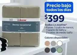 Walmart La josefina toallas oferta
