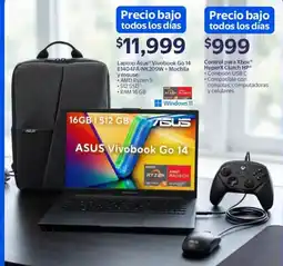 Walmart Asus laptop vivobook Go 14 oferta