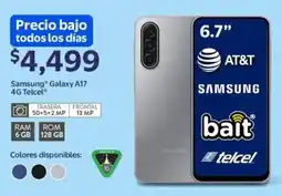Walmart Samsung galaxy A17 oferta