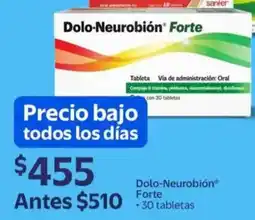 Walmart Forte dolo-neurobion oferta