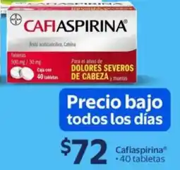 Walmart Cafiaspirina oferta