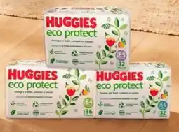 Walmart Huggies Eco Protect E4 a 6 oferta