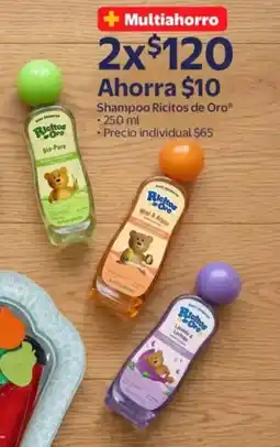 Walmart Ricitos de oro shampoo oferta