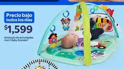 Walmart Baby einstein gimnasio de actividades 4 en 1 oferta