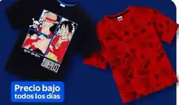 Walmart One piece playera estampada oferta