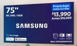 Walmart Samsung smart tv 75" oferta