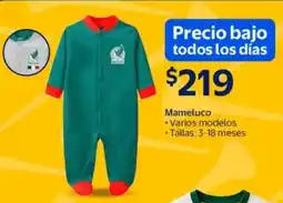 Walmart Mameluco oferta