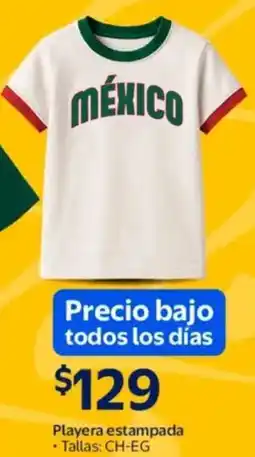 Walmart Playera estampada oferta