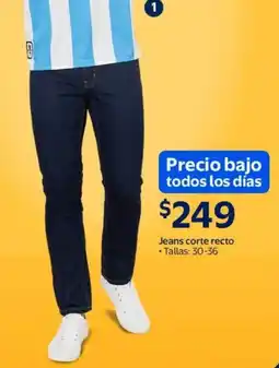 Walmart Jeans corte recto oferta