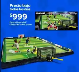 Walmart Playmobil figura campo de fútbol soccer oferta
