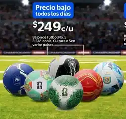 Walmart Fifa balón de fútbol no. 5 oferta