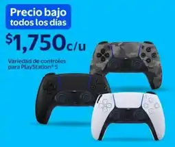 Walmart Playstation 5 variedad de controles para oferta
