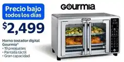 Walmart Gourmia horno tostador digital oferta