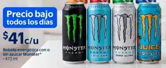 Monster bebida energética con o sin azúcar