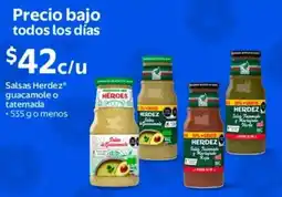 Walmart Herdez salsas guacamole o tatemada oferta