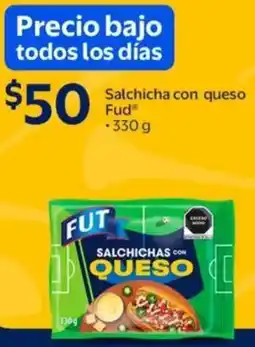 Walmart Fud salchicha con queso oferta