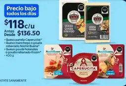 Walmart Caperucita queso panela oferta
