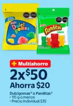 Walmart Dulcigomas o panditas oferta