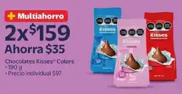 Walmart Kisses colors chocolates oferta