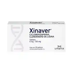 Farmacias Benavides 5 mg Ciclobenzaprina/125 mg Clonixinato de Lisina oferta