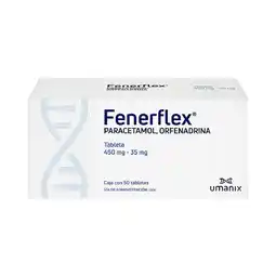 Farmacias Benavides 450 mg Paracetamol/35 mg Orfenadrina oferta