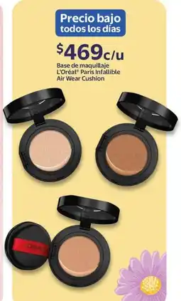 Walmart L'oréal base de maquillaje paris infallible oferta