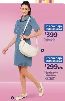 Walmart Vestido denim oferta