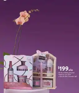Walmart Express Cosmetic lab kit de cuidado personal head-to-toe glow o set de spa oferta